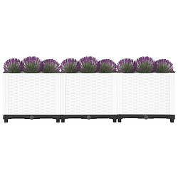 Avis Maison Chic Jardinière,Lit surélevé - Bac à fleurs - pot de fleur 120x40x38 cm Polypropylène -GKD38896