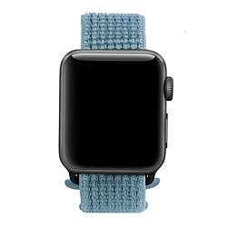 Wewoo Bracelet Apple Watch Séries 4/3/2/1 - Lake Blue