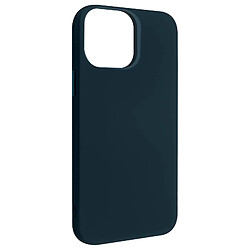 Avizar Coque pour iPhone 14 Pro Max Semi-rigide Soft-touch Fine bleu nuit