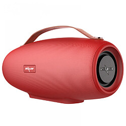 General Haut-parleur Bluetooth stéréo étanche 40 W, haut-parleur Bluetooth étanche utilisant la dernière technologie Bluetooth 5.0, son surround HD 360° avec basses, double couplage pour la maison, la fête, la plage (rouge).