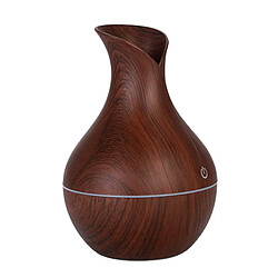 Diffuseur D'huile Essentielle D'humidificateur USB à Grain De Bois, 130 Ml D'huile De Café pas cher