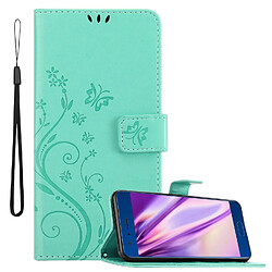 Cadorabo Coque Honor 9 Etui en Turquoise