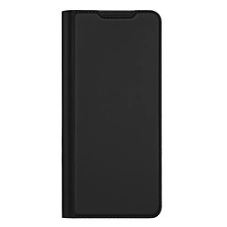 Etui en PU DUX DUCIS avec support et porte-carte, noir pour votre Oppo Find X5 Pro