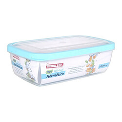 Avis Totalcadeau Lunch box hermétique rectangulaire transparent Boîte Repas Fermeture pour Conservation Capacité - 1800 ml pas cher