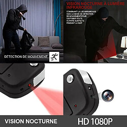 Mini Caméra Cachée Y3 Clé Voiture Full HD 1080P Détection de Mouvement Vision Nocturne Extérieur + Lecteur USB 2.0 + Carte SD 128G pas cher