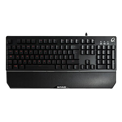 Avis QPAD | MK-40 Clavier Méca-membrane Pro Gaming, Aluminium, rétro-éclairage LED