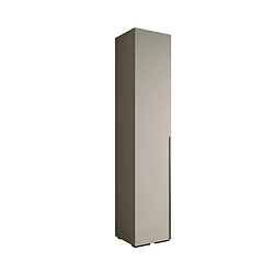 Abiks Meble Armoire Inova 1 À Portes Battantes 236,7/50/47 1 Portes (gris/d’oro)