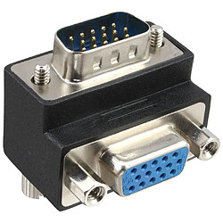 Acheter Adaptateur InLine® VGA 90 ° 15 broches mâle à femelle