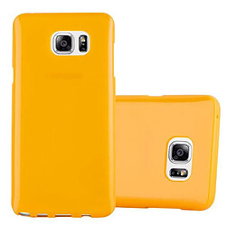 Cadorabo Coque Samsung Galaxy NOTE 5 Etui en Jaune