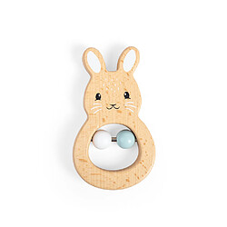 Bigjigs Toys Hochet Lapin en Bois