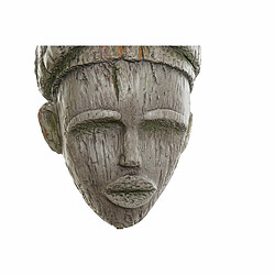 Figurine Décorative DKD Home Decor Fibre de Verre Métal Africaine (20 x 12 x 55 cm)