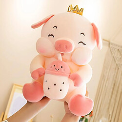 Universal Peluche cochon de thé au lait neuve de 30 cm