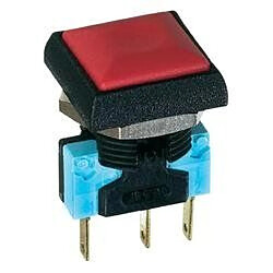 Bouton-poussoir à rappel APEM IRC3S412 48 V/DC 0.2 A 1 x Off/(On) IP67 momentané 1 pc(s)