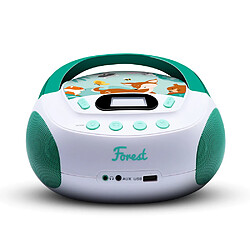 Acheter METRONIC 477147 Lecteur CD MP3 Forest enfant avec port USB et entrée audio, sortie casque