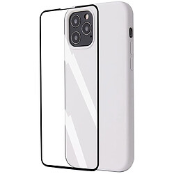 Film Protecteur verre trempé pour Iphone 13 6.1"+ coque souple blanc - VISIODIRECT -