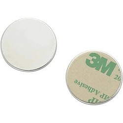 Pastille magnétique TRU COMPONENTS N35-2502 1563971 argent (Ø) 25 mm 1 pc(s)