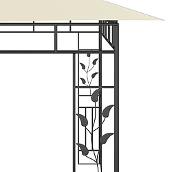 Acheter vidaXL Belvédère avec moustiquaire 6x3x2,73 m Crème