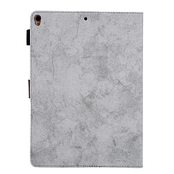 Avis Wewoo Coque Pour iPad Pro 10.5 2017 Étui en cuir à rabat de style commercial avec support et fente carte cadre photo et fonction veille / réveil Gris