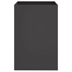 Acheter Maison Chic Jardinière,Bac à fleurs - pot de fleur noir 52x48x75 cm acier laminé à froid -GKD50421