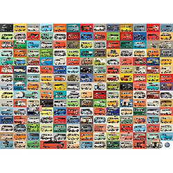 Eurographics Volkswagen groovy Bus Puzzle (1000 piAces)