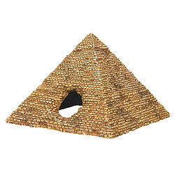 Nobby Pyramide Décoration pour Aquarium 14,5 x 14,2 x 10 cm