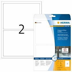 Acheter Herma 8333 Panneaux robustes film plastifié 190 x 135 A4 LaserCopy 50 pièces Blanc