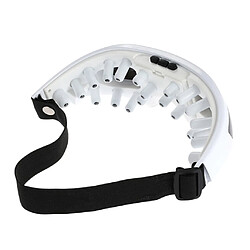 Masseur oculaire électrique Vibration magnétique Yeux Relaxation Lunettes anti-âge - blanc pas cher