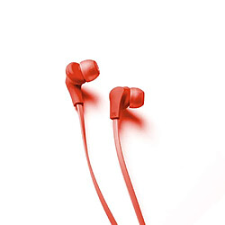 Celly BHNECKRD Ecouteurs Jack 3.5mm Sans Fil Bluetooth Intra Auriculaire Rouge