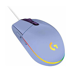 Avis Logitech g203 violet filaire USB 8000 DPI souris de jeu