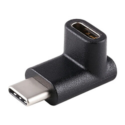 Wewoo Adaptateur design coudé femelle-mâle USB-C / Type-C