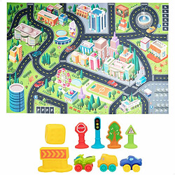 Color Baby Tapis de jeu Colorbaby Ville (2 Unités)