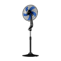 Totalcadeau Ventilateur sur Pied avec vitesse réglable à 3 niveaux Ø 40 cm 50W Noir pas cher