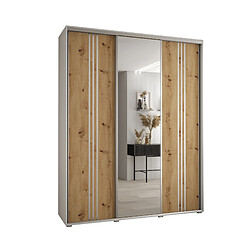 Abiks Meble Armoire DAVOS 7 À Portes Coulissantes 235,2/190/45 3 Portes