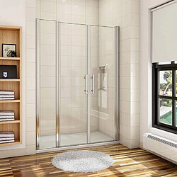 Aica Sanitaire Porte de douche 105x187cm en verre securit anticalcaire 6mm