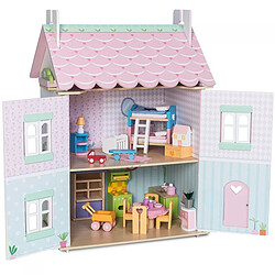 Le Toy Van Maison de poupées sweetheart Cottage - meubles inclus pas cher