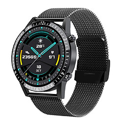 Universal Smartwatch Homme Full Touch Sport Fitness Watch IP67 Imperméable Bluetooth pour IOS Smartwatch Homme | Smartwatch (Noir)