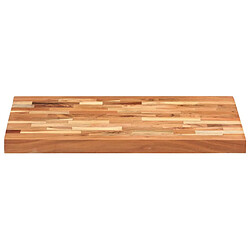 vidaXL Planche à découper 60x40x4 cm Bois d'acacia massif