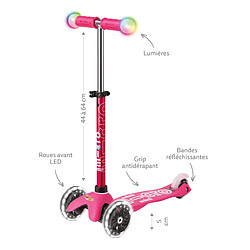 Avis Trottinette 3 roues Mini Micro Deluxe Magic Rose