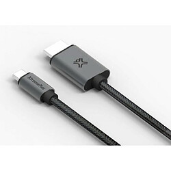 Xtreme Mac Adaptateur USB Type-C Type-C USB-C vers HDMI cable - 1M - Space Grey