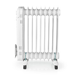 Alpexe Radiateur à Huile Mobile | 2 000 W | Blanc pas cher