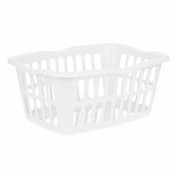 Kipit Panier Blanc polypropylène 50 L 58 x 24 x 42 cm (12 Unités)