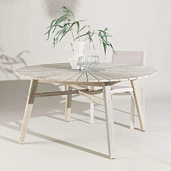 Venture Home Table de jardin ronde Rives.