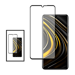 PHONECARE Kit 2 Film de Verre Trempé 5D Full Cover pour Xiaomi Redmi 9 Power