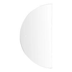 Beliani Miroir LED LOUE 50 cm Argenté