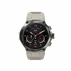 Stratos2 Gps Smart Watch 5 Atm Hd Amoled Display Health Monitor Longue Durée De Vie De La Batterie Smartwatch Silver Grey