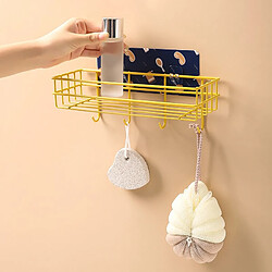 Universal Étagères de rangement en fer pour le ménage Crochets pour serviettes Accessoires de toilette Montage mural Porte-papier hygiénique Porte-éponges Fournitures de cuisine pas cher