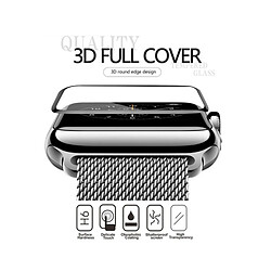 Acheter Wewoo Film protecteur écran pour Apple Watch Série 1/2 42mm 0.2mm 9 H Dureté de Surface 3D Antidéflagrant Alliage D'aluminium Bord Plein Verre Trempé 2 PCS