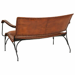 Avis Canapé Alexandra House Living Marron 76 x 71 x 127 cm