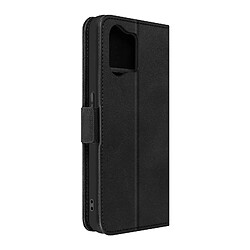 Avizar Étui pour Oppo Reno 8 5G Portefeuille Support Vidéo Languette Magnétique Noir