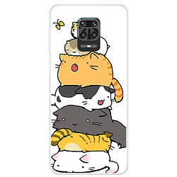 Coque en TPU impression de motifs chats pour votre Xiaomi Redmi Note 9S/Note 9 Pro Max/Note 9 Pro